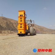 高速液壓夯實機濟南市施工現場視頻-鄭州中航